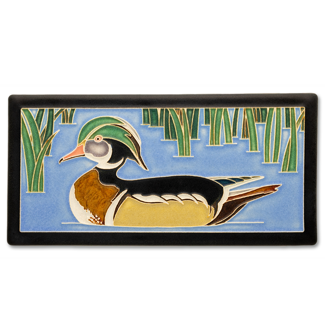 4x8 Wood Duck | Motawi Tileworks 4x8 Wood Duck | Motawi Tileworks