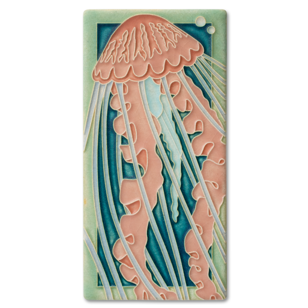 4x8 Jellyfish | Motawi Tileworks 4x8 Jellyfish | Motawi Tileworks