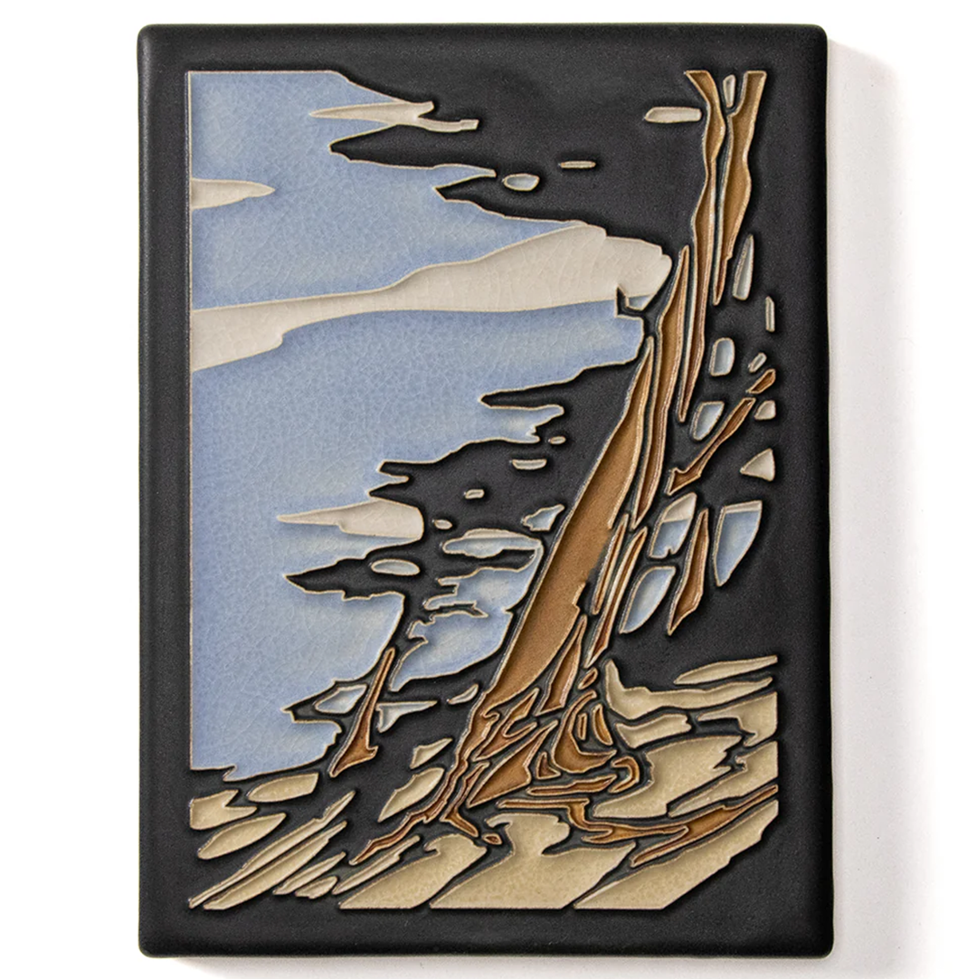 6x8 Windswept Cypress | Motawi Tileworks 6x8 Windswept Cypress | Motawi Tileworks