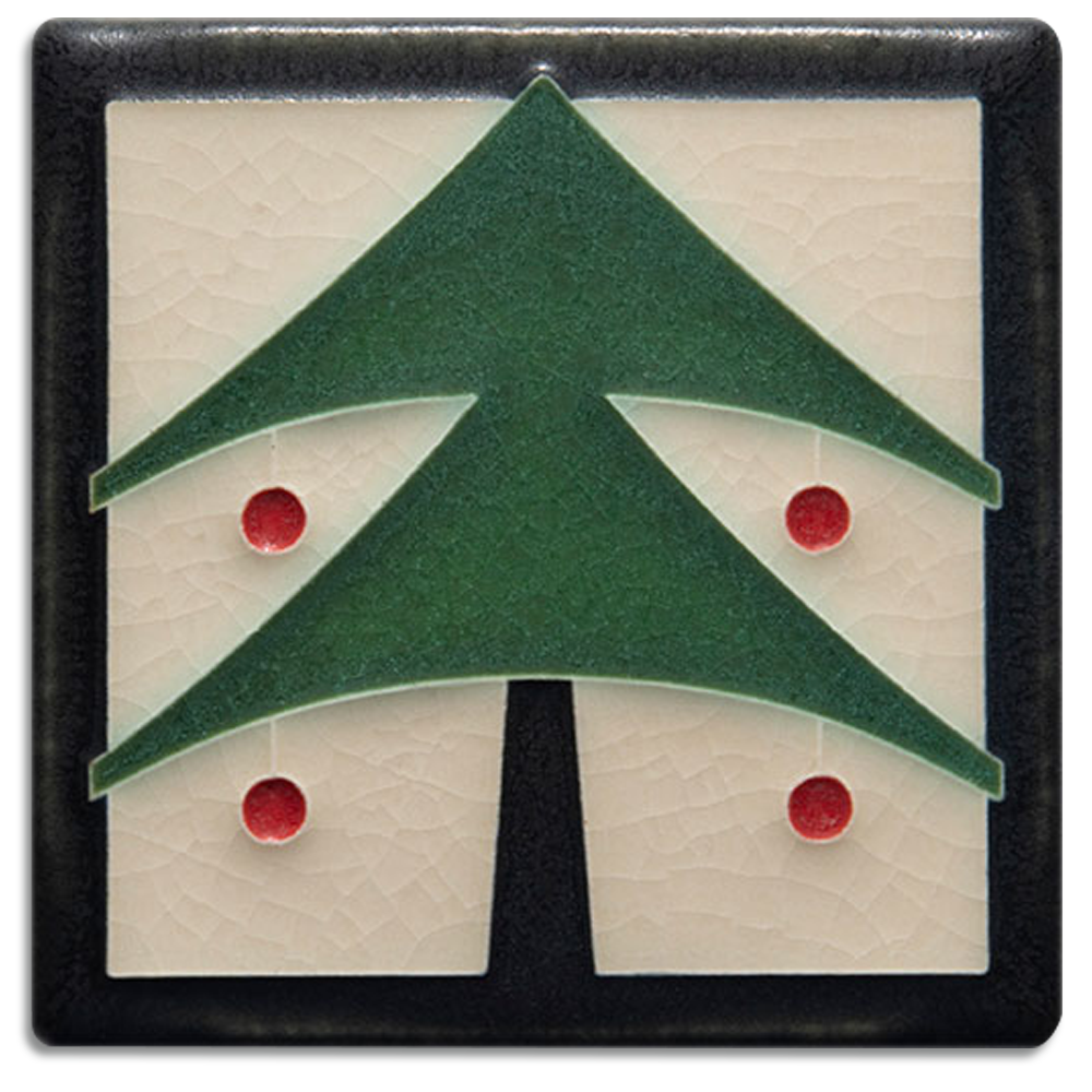 4x4 Christmas Tree | Motawi Tileworks
