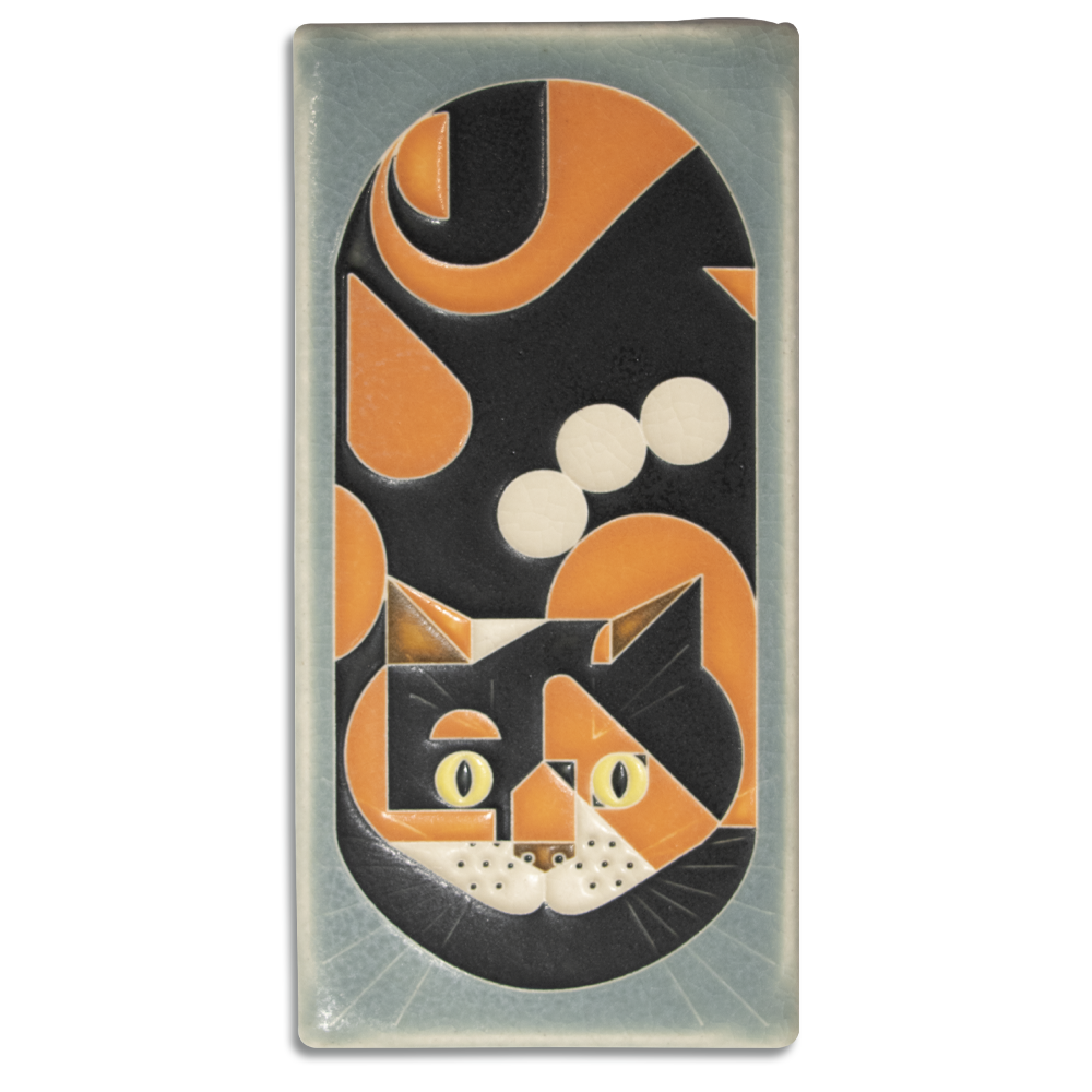 4x8 Calico Cat | Motawi Tileworks