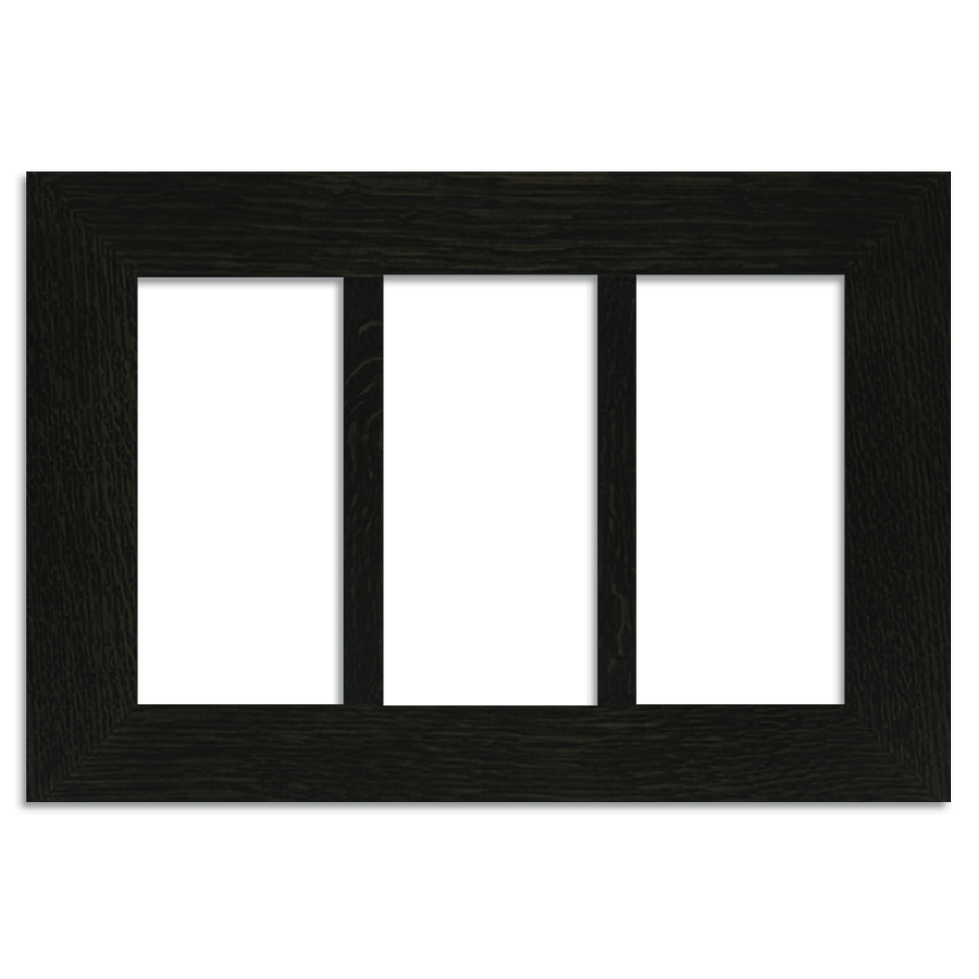 4x8 Triple Frame - Ebony