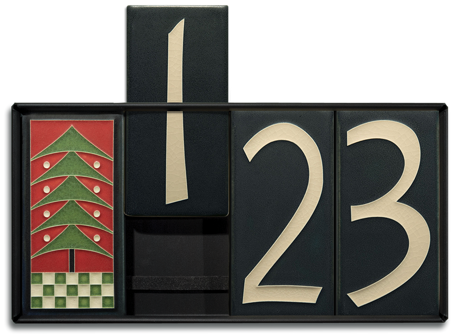 4x8 House Number Frame (Holds Five Tiles)