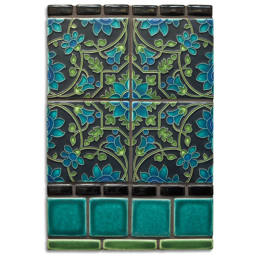 6689 DG | 6x6 Tapestry Wallpaper, Dark Green