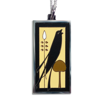 Songbird Pendant Necklace - Golden