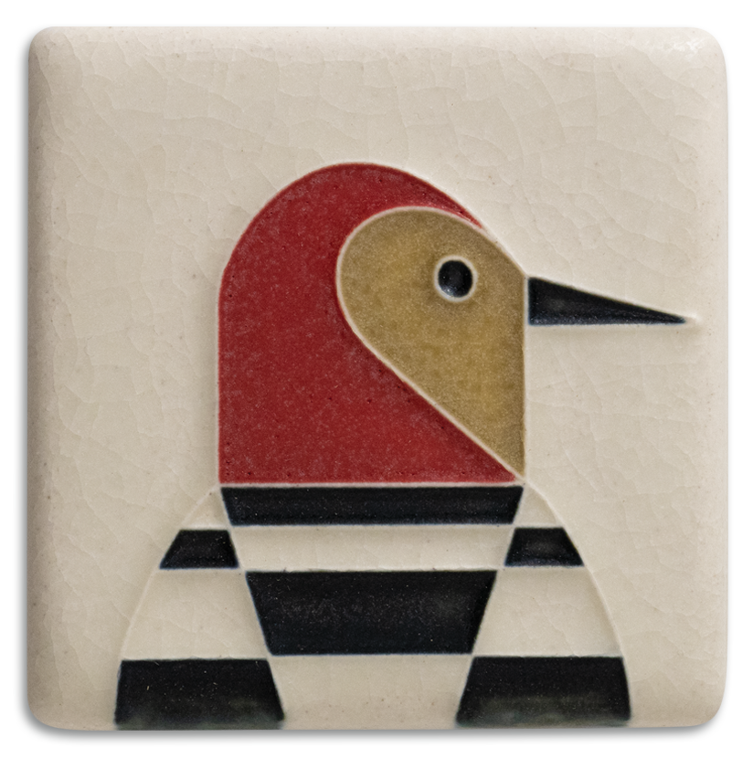 3x3 Woodpecker - Bone