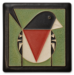 4x4 Rose-Breasted Grosbeak