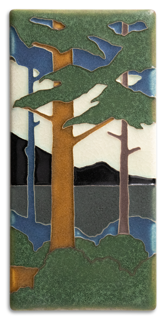 4x8 Pine Landscape (Summer, Vertical)