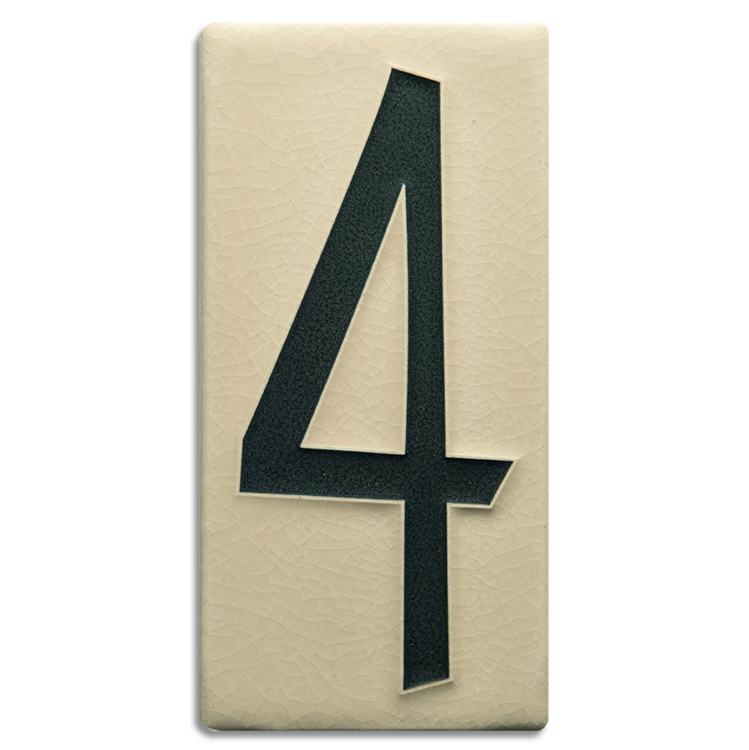 4x8 House Numbers | Motawi Tileworks 4x8 House Numbers | Motawi Tileworks