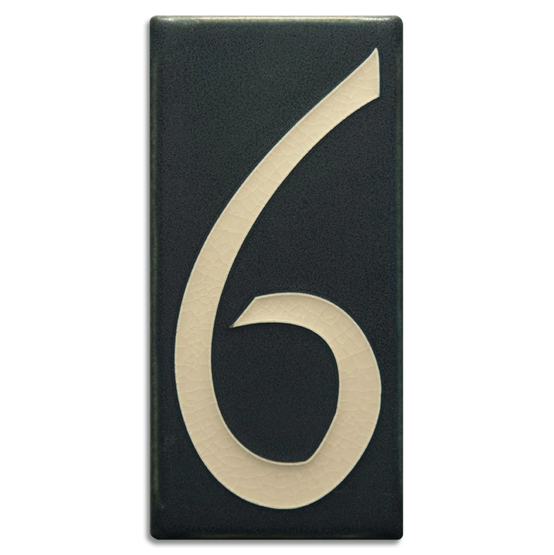 4x8 House Numbers | Motawi Tileworks 4x8 House Numbers | Motawi Tileworks