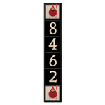 4x4 House Number Frame (Holds Six Tiles)
