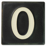4x4 House Numbers