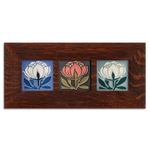 4x4 Peony Bloom Framed Tile Set