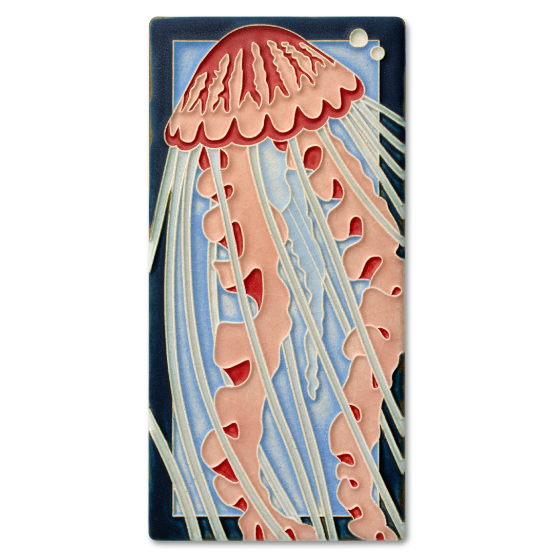 4x8 Jellyfish | Motawi Tileworks 4x8 Jellyfish | Motawi Tileworks