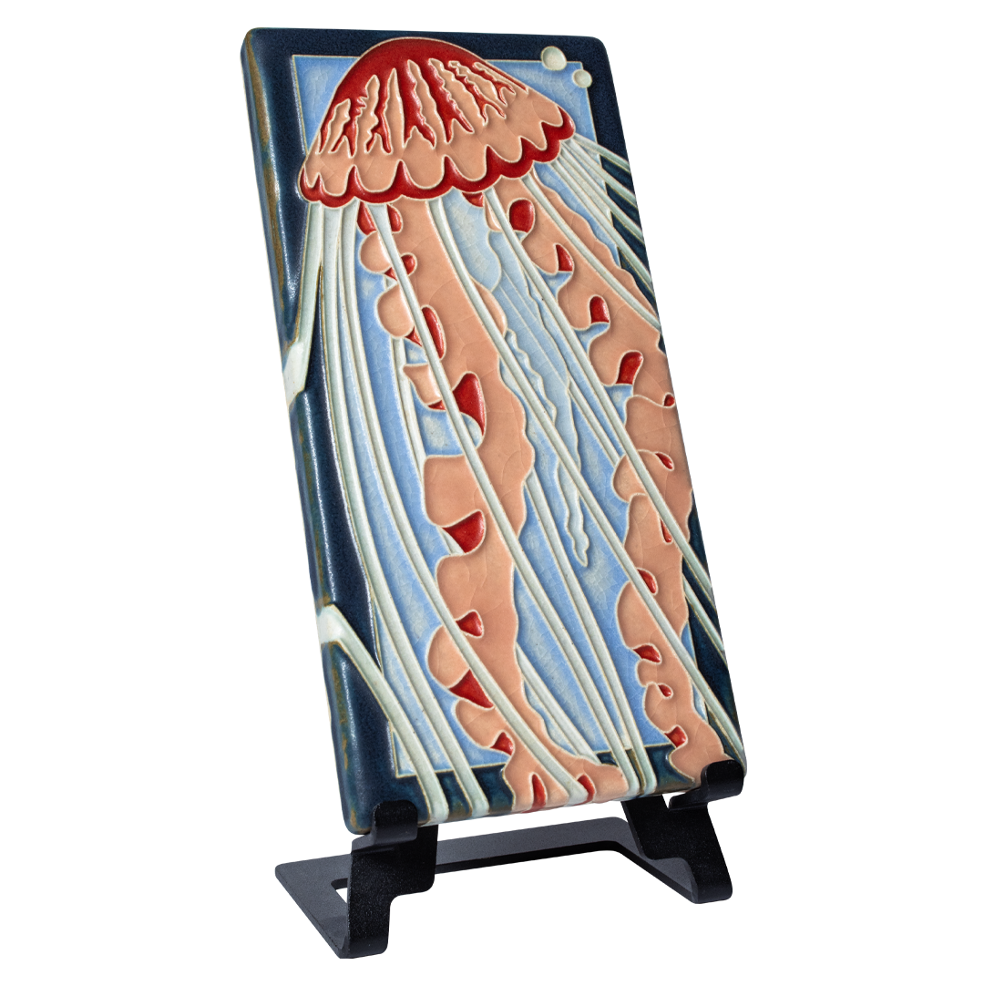 4x8 Jellyfish | Motawi Tileworks 4x8 Jellyfish | Motawi Tileworks