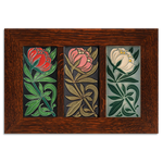 4x8 Peony Framed Tile Set