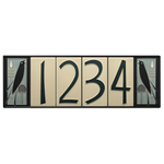4x8 House Number Frame (Holds Six Tiles)
