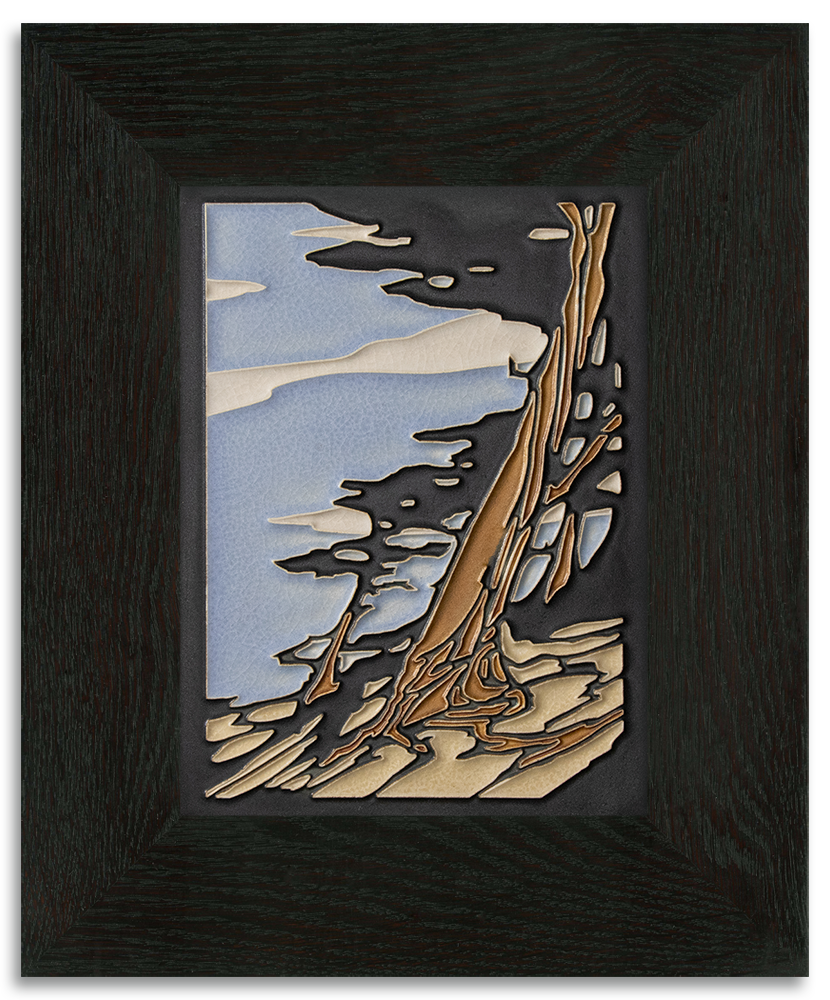 6x8 Windswept Cypress | Motawi Tileworks 6x8 Windswept Cypress | Motawi Tileworks