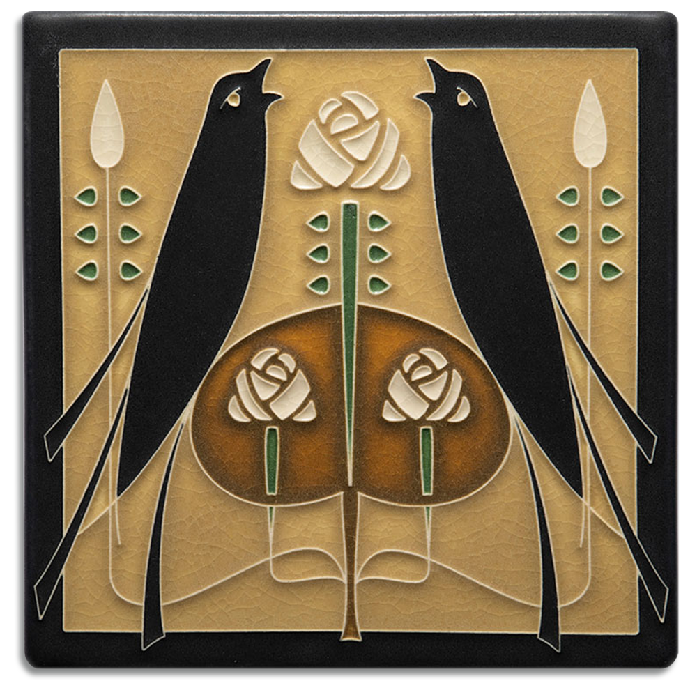8x8 Songbirds | Motawi Tileworks 8x8 Songbirds | Motawi Tileworks