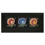 4x4 Cosmic Bloom Framed Tile Set