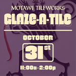 Glaze-A-Tile Workshop | Saturday, October 31, 2026 | Nightmare Before Christmas!
