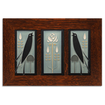 4x8 Songbirds Framed Tile Set