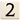 4x4 House Number (White) - 2