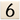 4x4 House Number (White) - 6