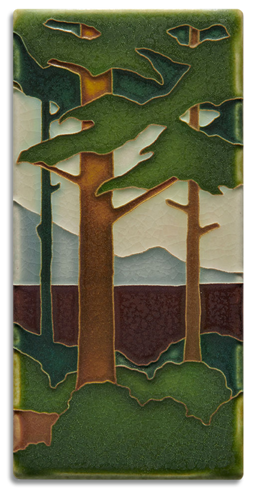 4x8 Pine Landscape (Spring, Vertical)