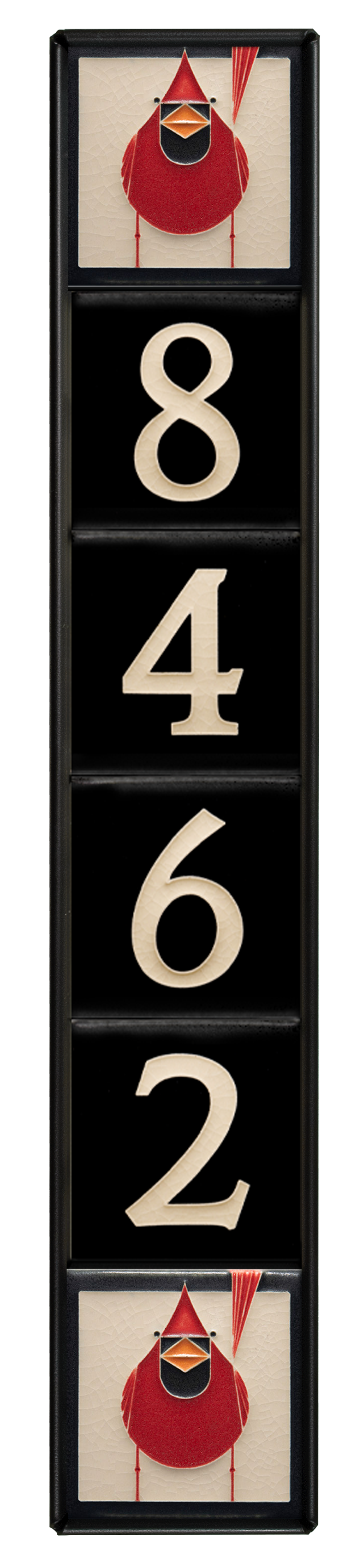 4x4 House Number Frame (Holds Six Tiles)