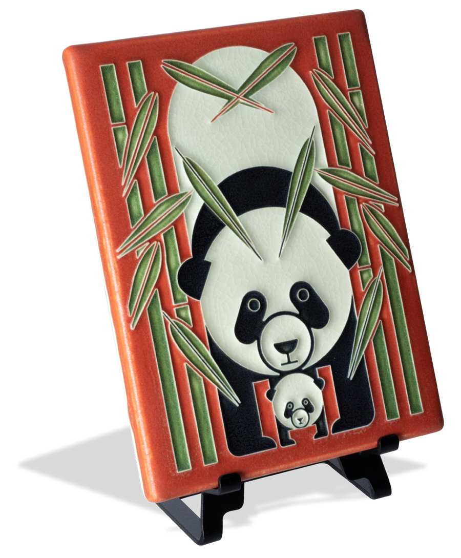 6x8 Panda Panda - Red (Last Chance!)