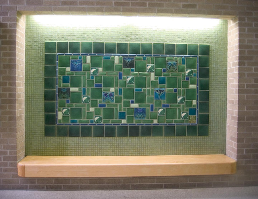 University of Michigan Medical Center | Tile Quilt Murals