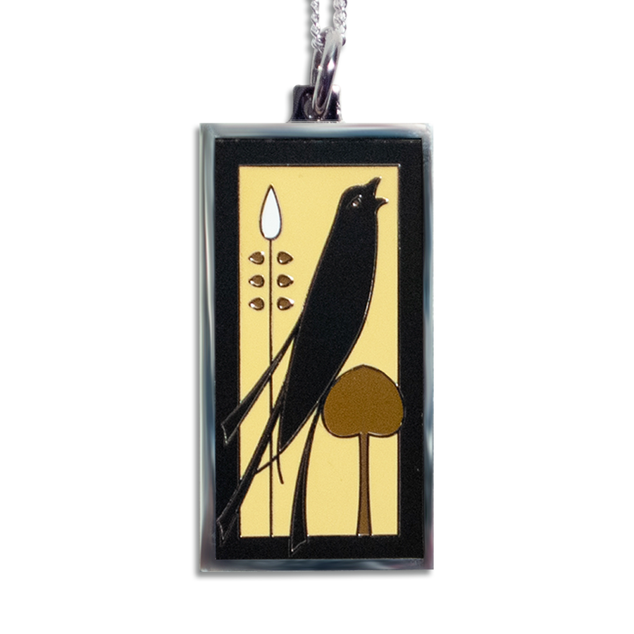 Songbird Pendant Necklace - Golden