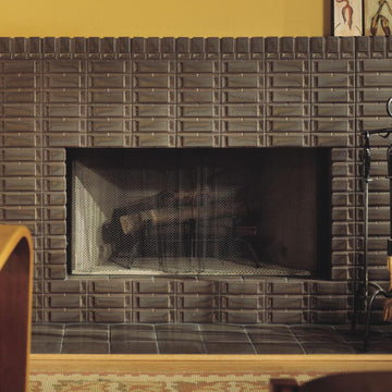 Morrin's Favorites | Frank Lloyd Wright Storer Triplet Fireplace